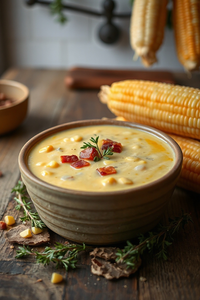 bacon and thyme chowder