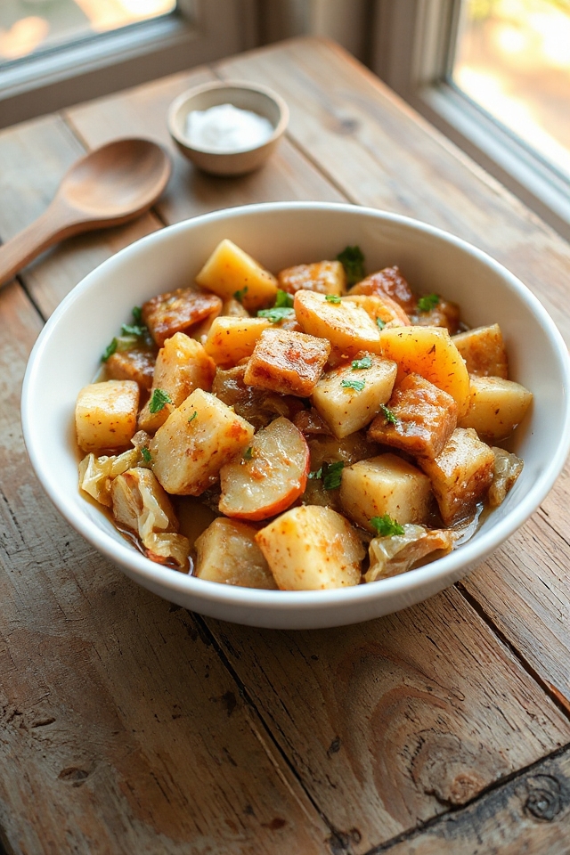 cabbage and apple delight