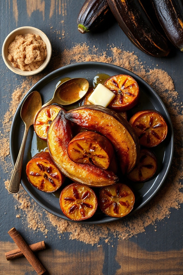 cinnamon butter sweet plantains recipe
