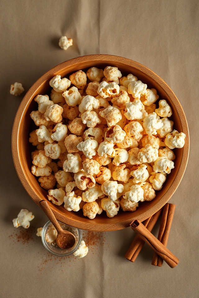 cinnamon sugar popcorn recipe
