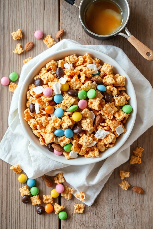 coconut almond sweet snack