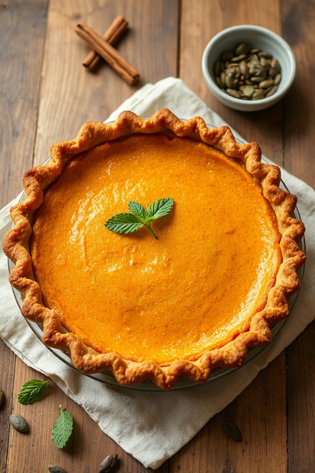 coconut milk pumpkin pie