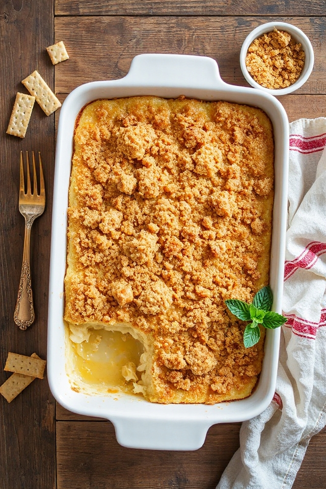 creamy sweet noodle kugel