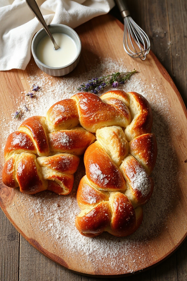 decadent braided sweet bread