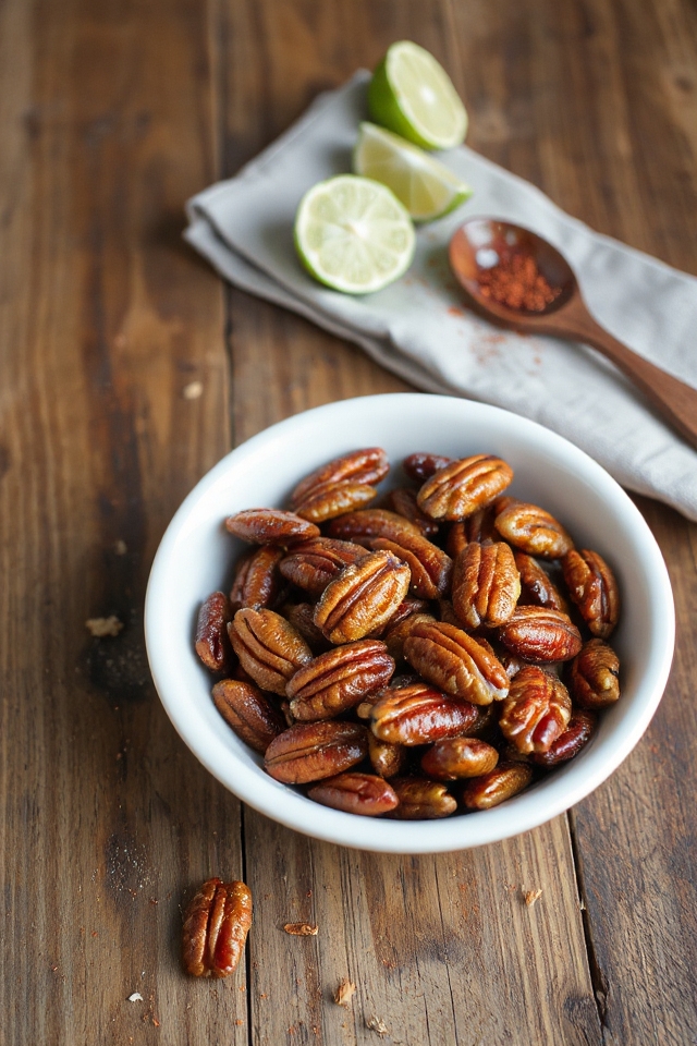 pecan honey lime nuts