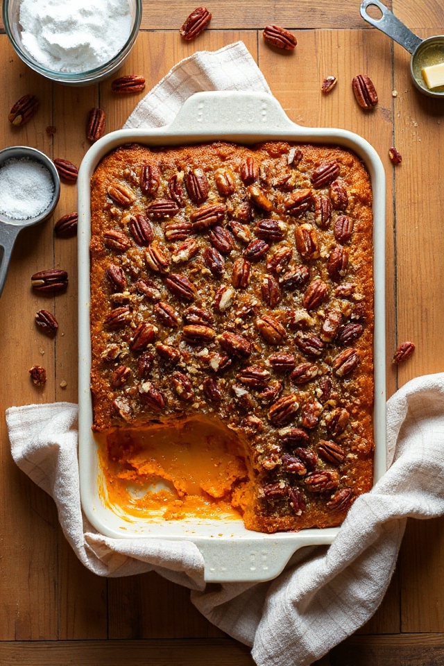 pecan sweet potato bake
