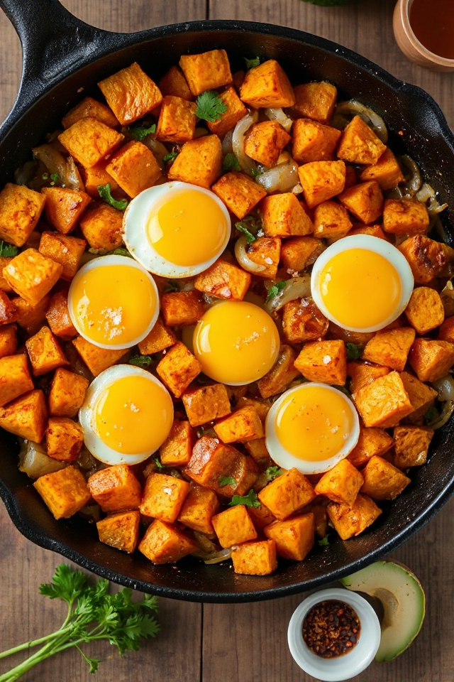 savory sweet potato dish