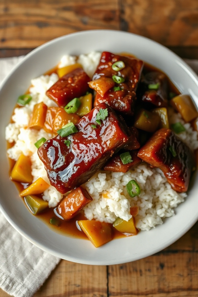 sweet and sour pork recipe