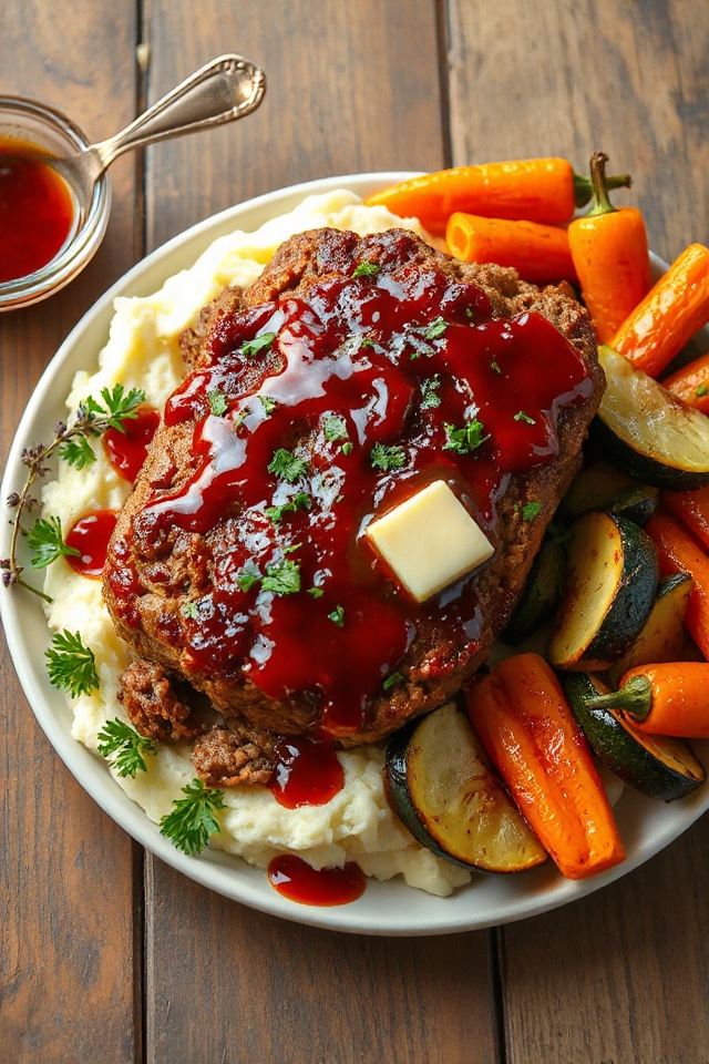 sweet and tangy meatloaf