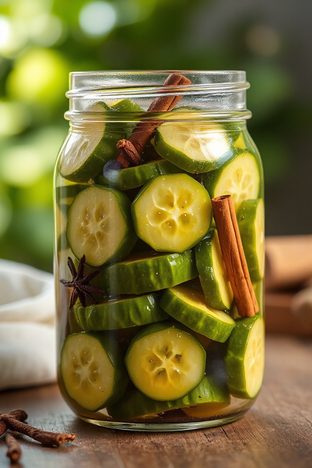 sweet cucumber pickle recipe