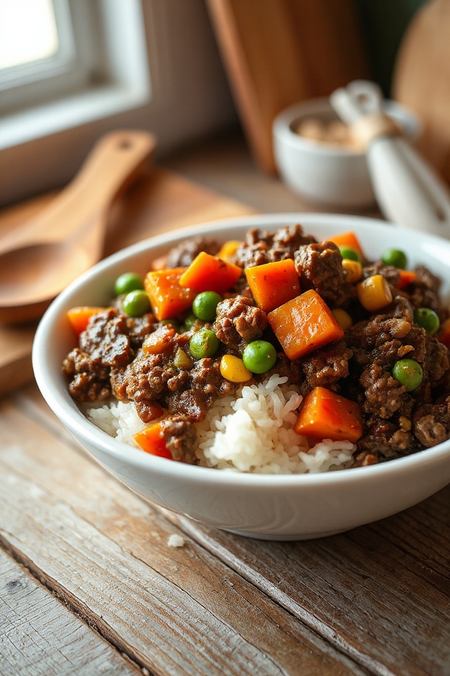 sweet ground beef recipe