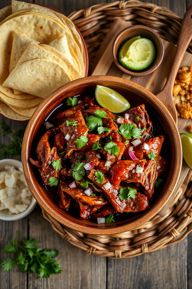 sweet pork barbacoa recipe