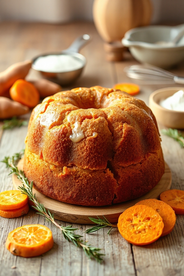 sweet potato cake recipe