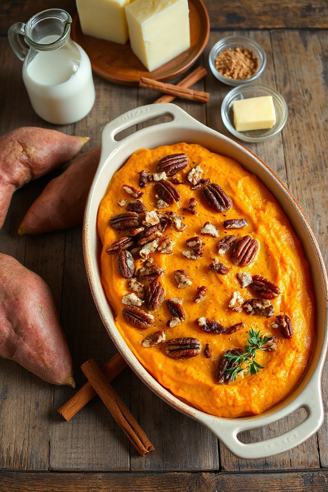 sweet potato pecan puree