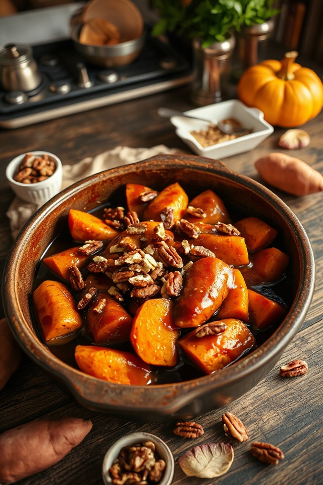 sweet potatoes with brown sugar